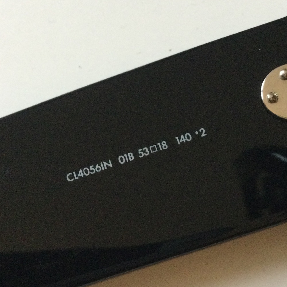 CELINE CL4056IN BLACK SUNGLASSES EUC EXCELLENT - Picture 9 of 16